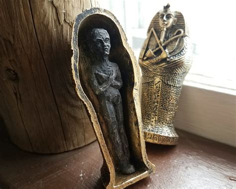 Mummy in Coffin Egyptian Sarcophagus With Mummy King Tut - Etsy