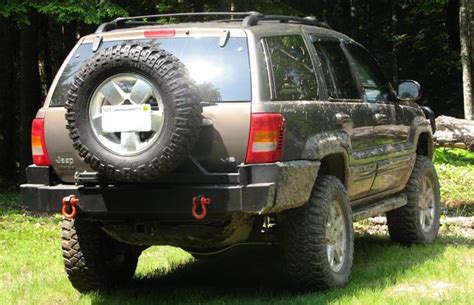 C4x4 WJ Grand Cherokee Rear Bumper, 02-04 | WJ-RB02 | JeepinOutfitters