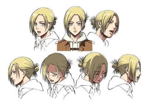 Annie Leonhardt | Artwork Samples | Expressions | SNK/AOT Mikasa, Armin Snk, Fairy Tail ...