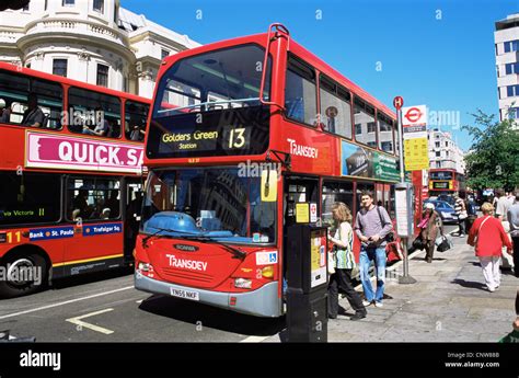 England, London, Double Decker Bus Stock Photo - Alamy