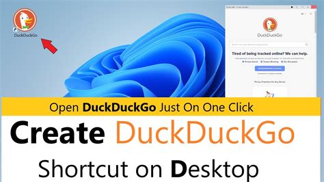 Duckduckgo For PC desktop | How to Create DuckDuckGo Desktop Shortcut ...