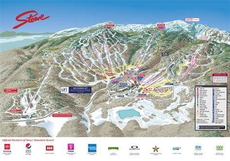 Stowe Piste Maps and Ski Maps