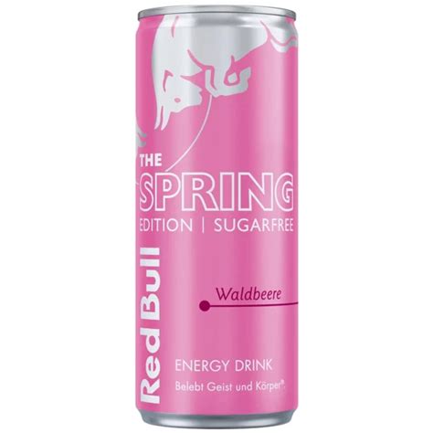 Red Bull Spring Edition Sugarfree Wild Berry 250ml • Snackje