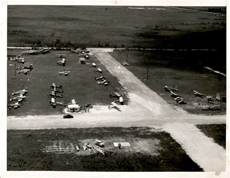 LG908 1946 Original Photo TAMIAMI AIRPORT MAIN RUNWAY Miami Executive ...