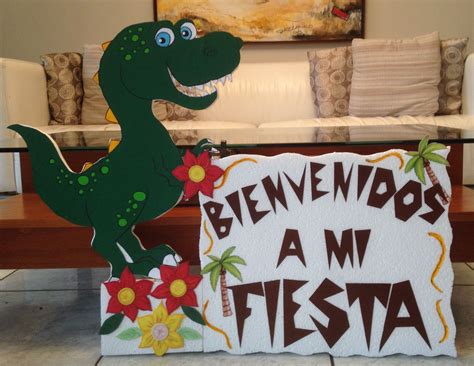 Bienvenidos a mi fiesta de dino | Fiesta de dinosaurios, Fiestas ...