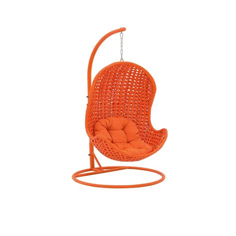 Vibe Hand-Woven Egg Chair Orange | Chair, Patio furniture for sale ...