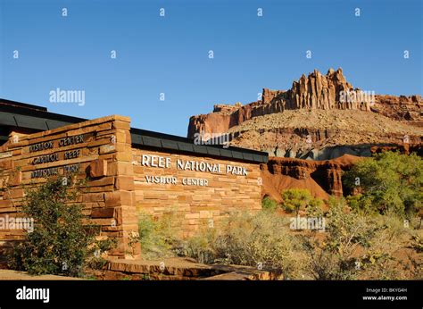 Visitor Center, Capitol Reef National Park, Utah, USA Stock Photo - Alamy