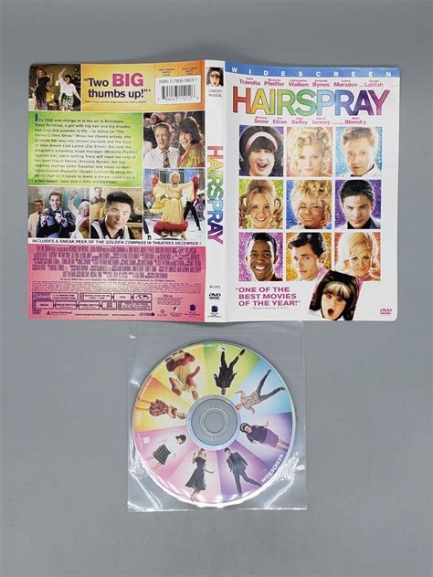 Hairspray (DVD, 2007, Widescreen) No Case No Tracking | eBay