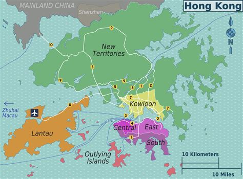 Hong Kong Map