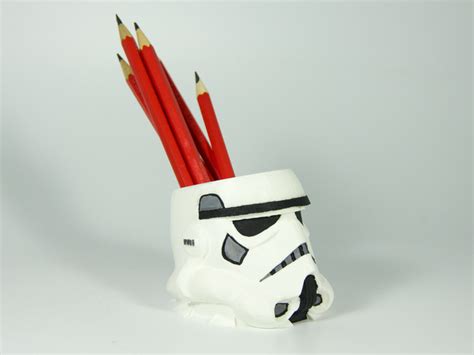 3D Printed custom Stormtrooper Pencil Holder from $0.00