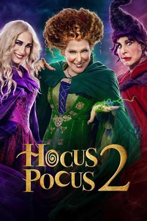 Hocus Pocus 2 Movie Poster Quality Glossy Print Photo Art Stars Bette ...