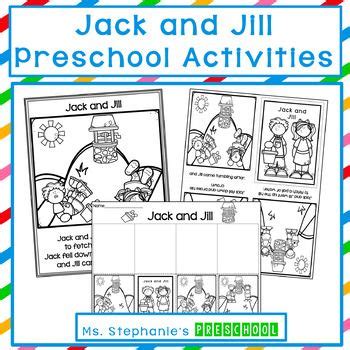 Jack and Jill Preschool Activities | Jack and jill, Preschool activities, Nursery rhymes preschool