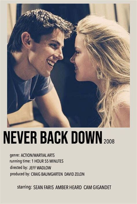 Never Back Down Movie Poster