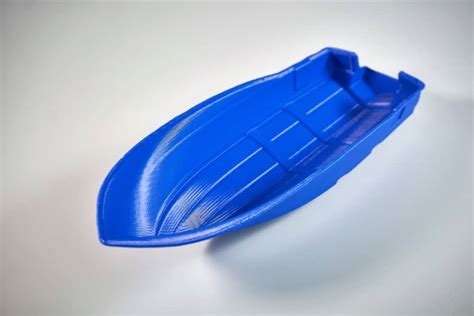 Sample Print (F410 3D Printer): Model Boat Hull - Fusion 3 Design