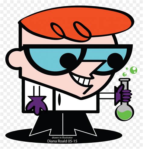 Dexter Laboratory Logo Vector - Dexter PNG - FlyClipart