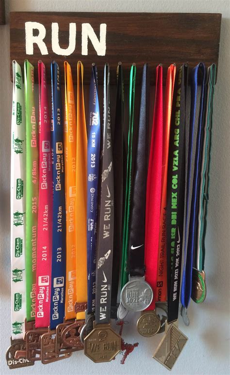 Simple Medal Holder, Display Your Race Medals | The DIY Life | Medal display diy, Running medal ...