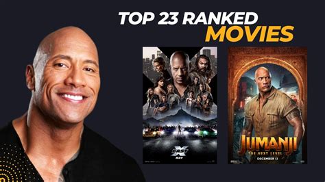 Dwayne Johnson: Top 23 Ranked movies (2023) - YouTube