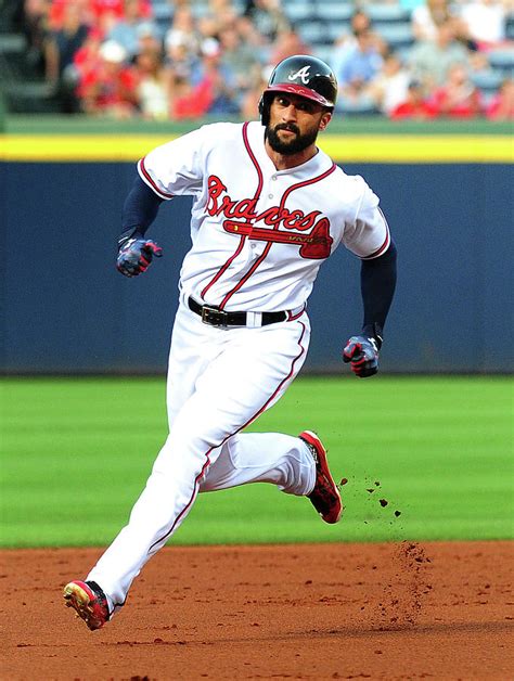 Nick Markakis Photograph by Scott Cunningham - Fine Art America