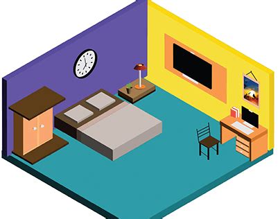 Isometric Drawing 3D Projects :: Photos, videos, logos, illustrations and branding :: Behance
