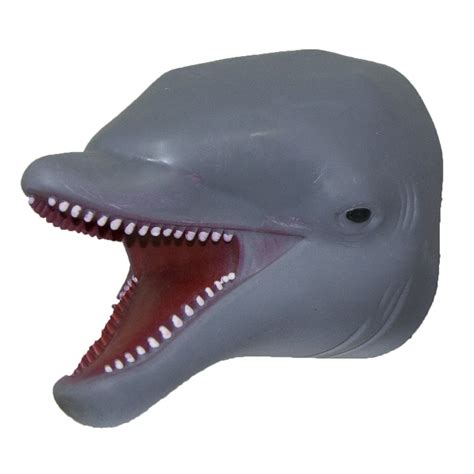 Soft Rubber Realistic 6 Inch Dolphin Hand Puppet - Walmart.com - Walmart.com