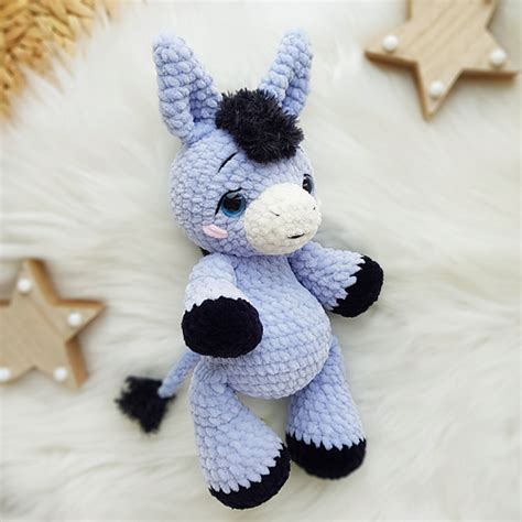 Ravelry: Horse Zebra Donkey plush toy pattern by Ekaterina Chirkova