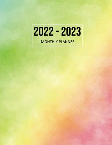 2022 Monthly Planner: Calendar Planner 2022-2023 Monthly Planner, Two Year Planner Calendar ...
