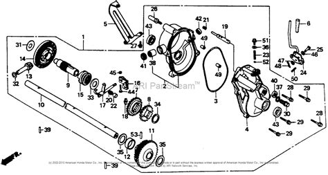 Honda Hrr Parts Diagram