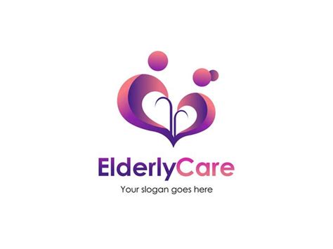 ELDERLY CARE LOGO Design, Custom Professional Elderly Care Logo Design. Unique Elderly Care Logo ...