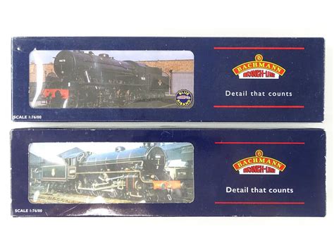 Lot 488 - A pair of BACHMANN steam locomotives