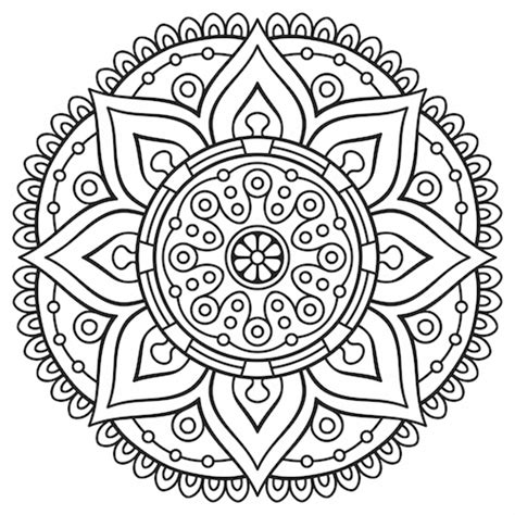 Mandala Art Coloring Pages For Kids / Free printable mandala coloring pages or coloring sheets ...