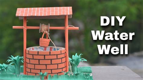 How To Make Well | DIY Water Well | Paper Craft Ideas | Best Out Of Waste - YouTube