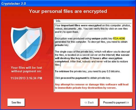 CryptoLocker - how to remove?