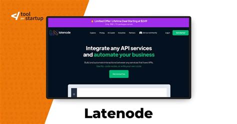 Latenode: marketing automation tool low code - Toolperstartup