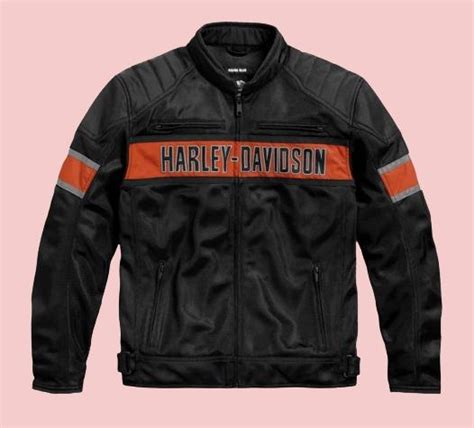 Harley Davidson Black Leather Jacket - AirBorne Jacket