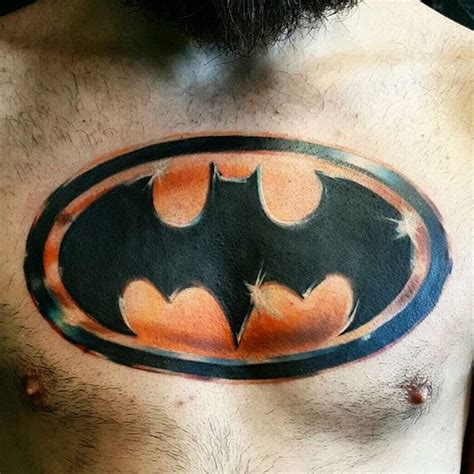 Batman Symbol Tattoo Chest - Best Tattoo Ideas