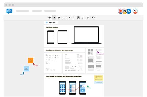 Powerpoint Wireframe Template For Ui Design