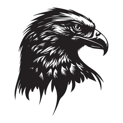 Eagle Head Logo, Eagle face vector illustration. Eagle Tattoo Design ...