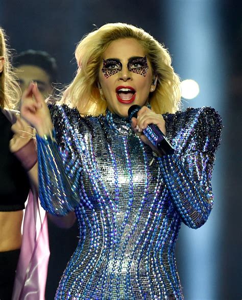 Lady Gaga - Super Bowl LI Halftime Show in Houston, Texas 2/5/ 2017 ...