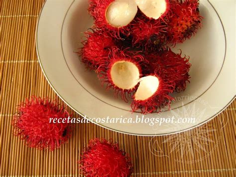 Cocina Costarricense: mamón chino o rambután