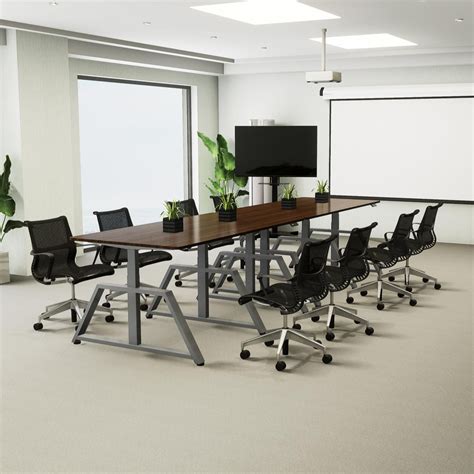 Standing Height Adjustable Conference Tables - Shaoxing Contuo Transmission Technology Co., Ltd.