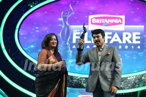 Mammootty at the 62nd South Filmfare Awards Photo