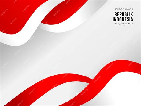 Premium Vector | Background indonesia independence day