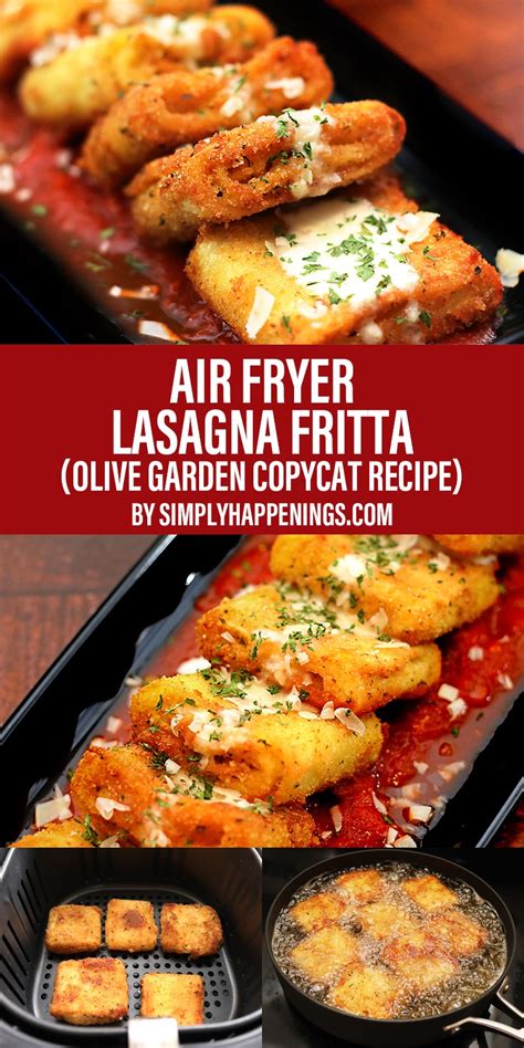 This is an air fryer version of Olive Garden's Lasagna Fritta that is very tasty! You… | Air ...