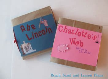 DIY Paper Bag Scrapbook - Beach Sand