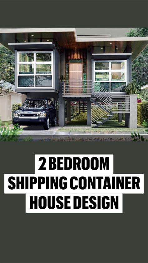 2 Bedroom shipping Container House Design | Container house design ...