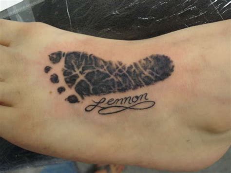 100's of Baby Feet Tattoo Design Ideas Pictures Gallery