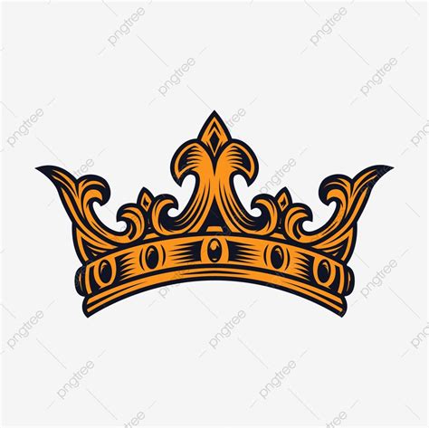 Simple Queen Crown Clipart Transparent PNG Hd, Flat Golden Crown Queen Vector, Queen Crown ...