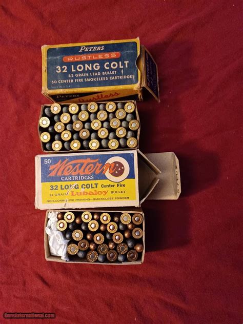 2 boxes 32 Colt Long Ammo Peters Western