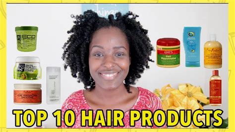 Top 10 Favorite Natural 4B 4C Hair Products | mycrownofcurls - YouTube