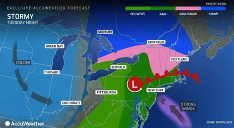 Latest forecast for NYC pre-Thanksgiving storm: Timeline for heavy rain, wind, flooding - silive.com